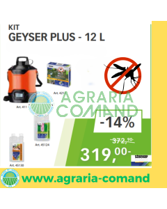 Gesyser plus 12 L mosquito kit sop stocker Gesyser plus 12 L mosquito kit sop stocker