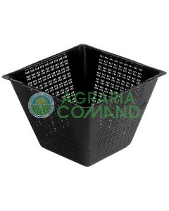 Cesta cuadrada para plantas