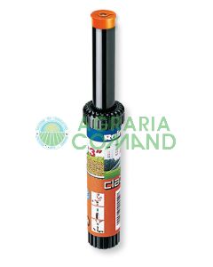 Aspersor emergente Claber 180° de 7,5 cm de altura.