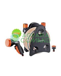 enrollador de manguera claber 9032