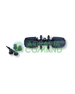 Conector Claber de 4 salidas
