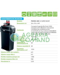 Filtro externo Pratiko 400