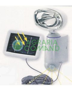 CHALET SENSOR LÁMPARA SOLAR