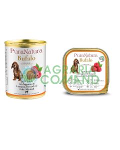 Paté de Frambuesa de Búfalo alimento completo PuraNatura