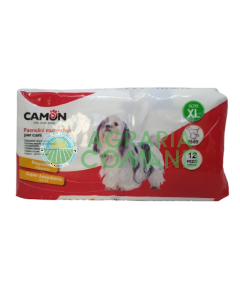 Camon, paquete de pañales tipo braguita para perros XL