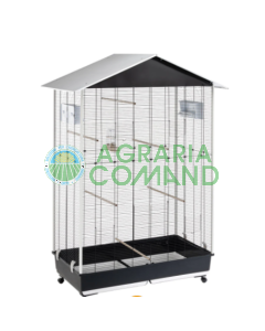 Ferplast Nota Pajarera exterior grande con ruedas y accesorios