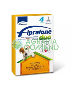 FIPRALONE DUO Formevet para perros pequeños de 2 a 10 kg.