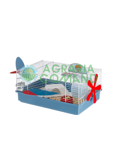 Jaula para hámster 9 PLANE 46 x 29,5 x h 23 cm tema avión