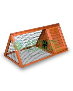 Conejera para conejos de jardín