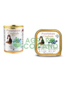 PuraNatura estofado para perros adultos con jabalí y arándanos