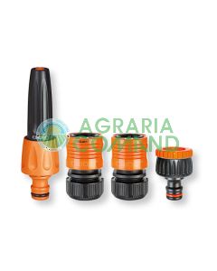 Claber 8802 Kit de inicio con accesorios y boquillas para manguera de 1/2"