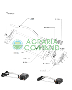 Piezas de repuesto para aspersores oscilantes