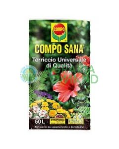 Tierra para macetas Compo Sana 50 lt