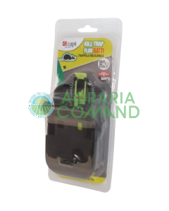 Paquete de trampas «kill trap» fluorescentes para ratas