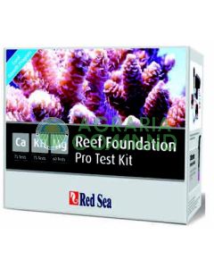 RED SEA REEF FOUNDATION PRO TEST KIT CALCIO MAGNESIO ALCALINIDAD