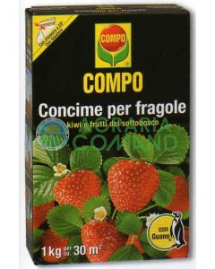 Abono granulado Compo para fresas