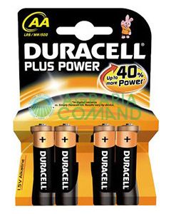 DURACELL AA PILAS 4 UNID.