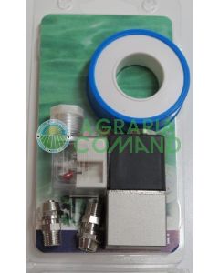 ELECTROVÁLVULA DE ALUMINIO AQUILI CON LED