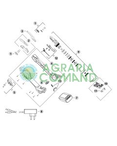 Lista de recambios para las tijeras Stocker Kantia E-22 TR, art. 309