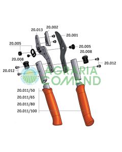 Despiece de piezas de recambio