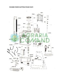 Despiece de piezas de recambio