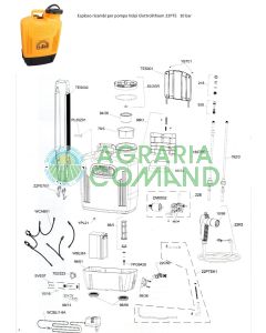 Piezas de repuesto para bomba Volpi Elettrolithium 10 bar