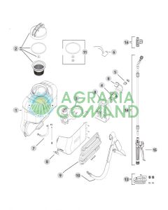 Bombas explosionadas Stocker