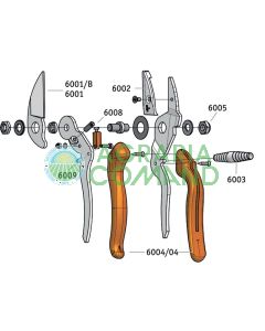 Despiece tijera Lowe 6
