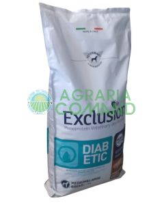 Exclusión perro diabético