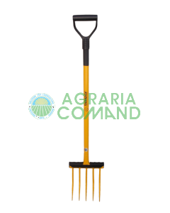 Tornadica Tenedor de 5 púas con mango