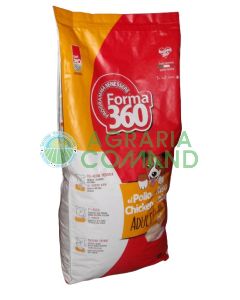 Forma360 Perro Pollo y arroz adulto mediano 12 kg.
