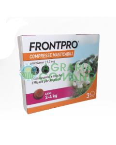 Tabletas para perros Front pro 2-4 kg