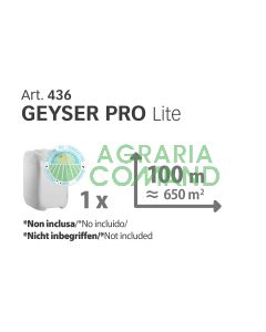 Contenido del depósito Geyser Pro lite Stocker