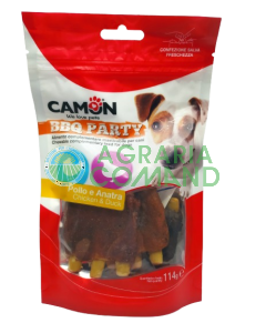Camon BBQ Party Pollo y Pato snack para perros 114 g.