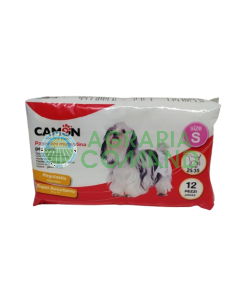 Paquete de pañales tipo braguita para perros, talla S