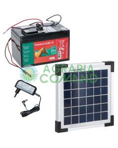 Kit solar para recargar electrificadores Kerbl