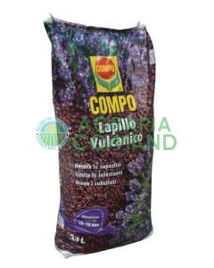 COMPO Lapillo Vulcanico 33 L: mantillo decorativo para parterres y jardines