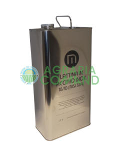 Contenedor de aceite de acero inoxidable