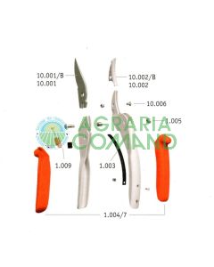 Despiece de piezas de recambio