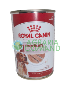 Comida húmeda en paté Medium Adult Royal Canin 410 gr.