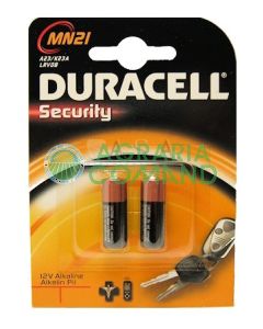 DURACELL SEGURIDAD 12 VOLTIOS PILA PCS.2