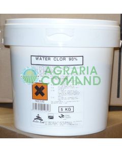 AGUA CLOR 90% tricloro gran.lenta dis. kg.5 AGUA CLOR 90% tricloro gran.lenta dis. kg.5