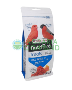 Gold patee red para canarios y NutriBird sotics