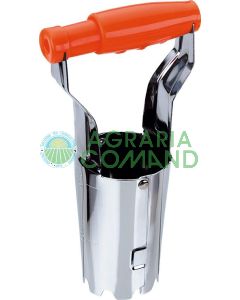 jardinera metálica para bulbos y plantas