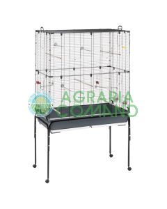 Gabbia Planeta con carrello Ferplast