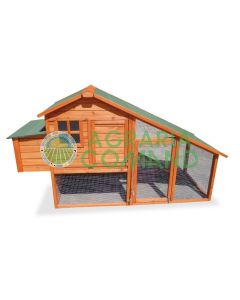 gallinero de madera tratada «Amsterdam»