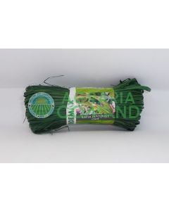 Rafia natural de color verde