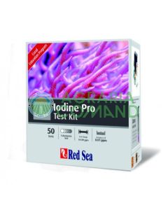 KIT DE PRUEBA DE YODO DE MAR ROJO (YODO) 50 PRUEBAS