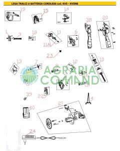 Lista de piezas de recambio de aleación Volpi