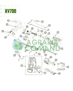 Despiece de piezas de recambio